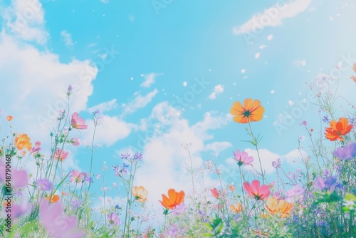 Wallpaper Mural Flowers nature sky wildflower. Torontodigital.ca