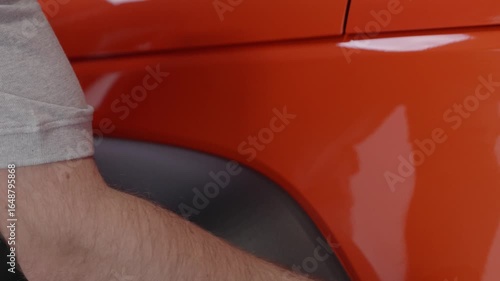 Preparing a car for ceramic treatment. Body detailing and detailed washing