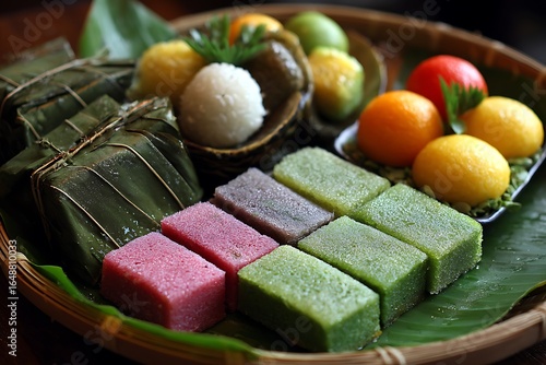 Wallpaper Mural colorful Malay kuih or cakes  Torontodigital.ca