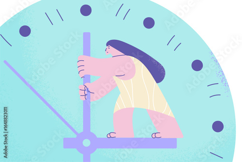 Time management, schedule, opportunity concept