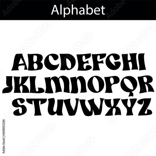 alphabet, font alphabet, letters, numbers, punctuation, punctuation marks, vector