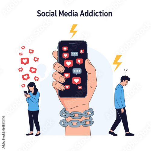 Understanding the detrimental effects of social media addiction on mental well-being