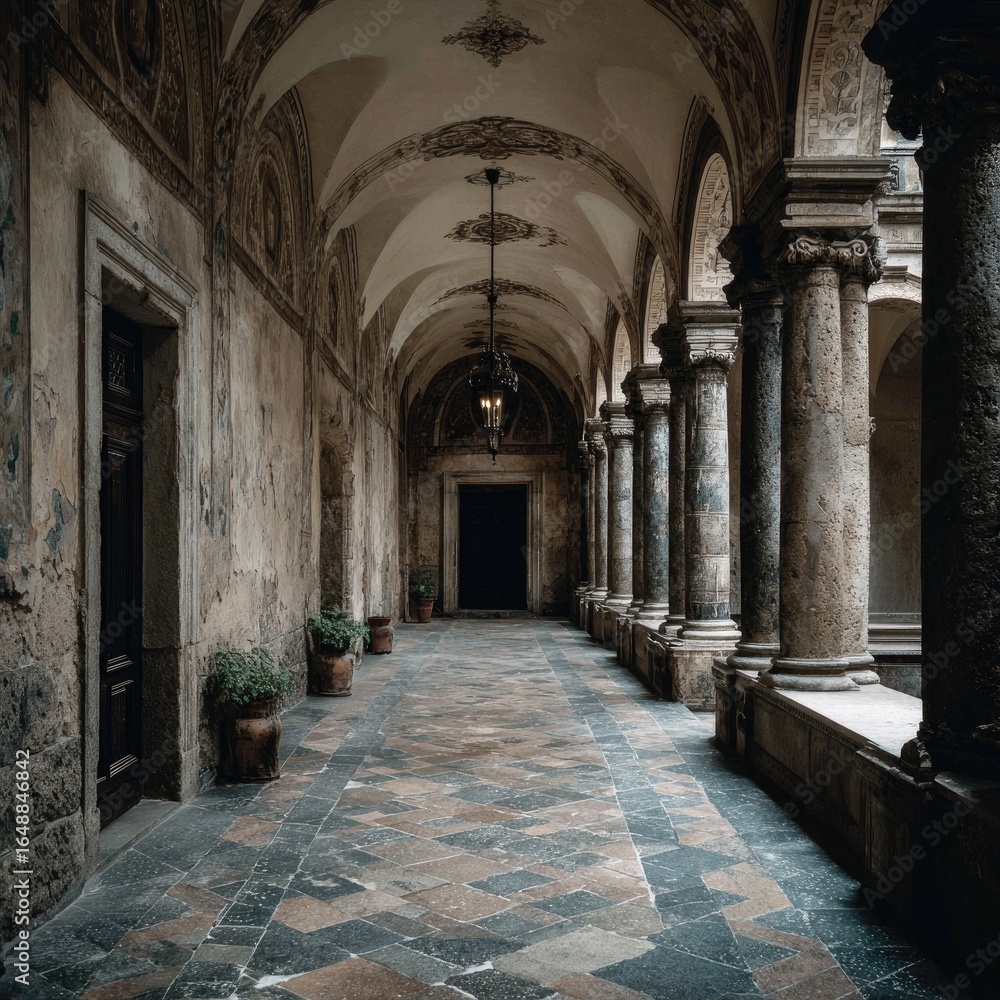 Fototapeta premium Covered Walkway