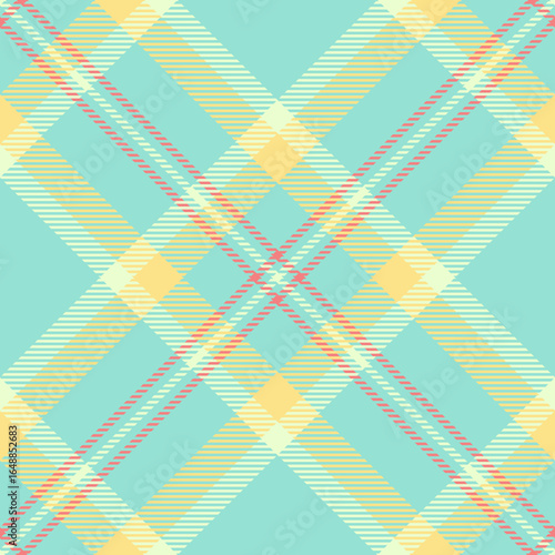 Vibrant pastel plaid pattern, perfect for textile design, fashion, or website backgrounds.  Its cheerful, summery aesthetic evokes feelings of warmth and happiness.