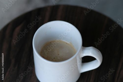 cup of coffee with milk