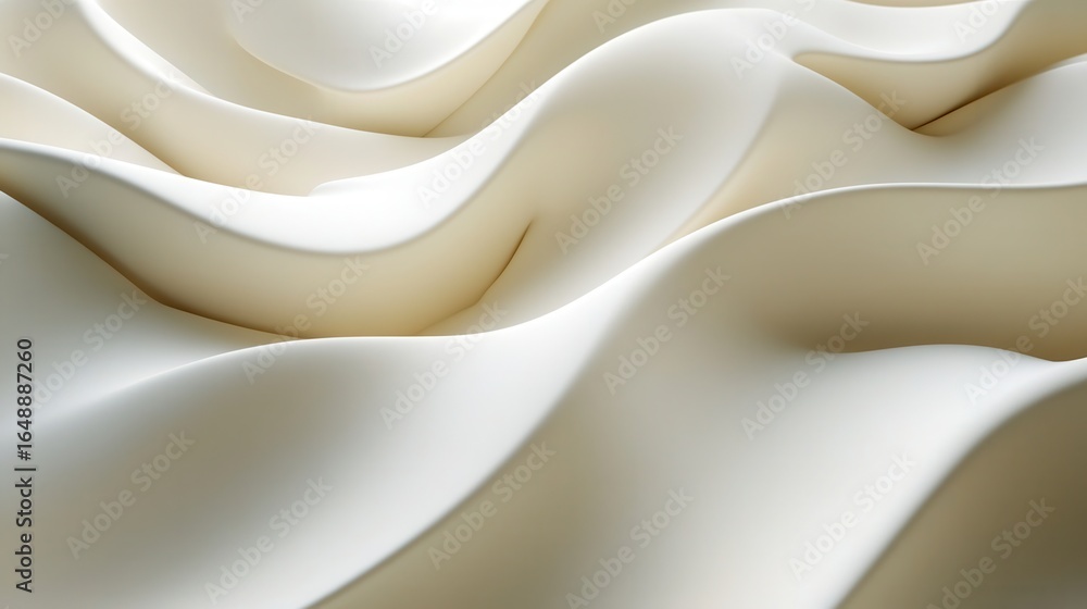 Obraz premium Abstract wavy, flowing forms