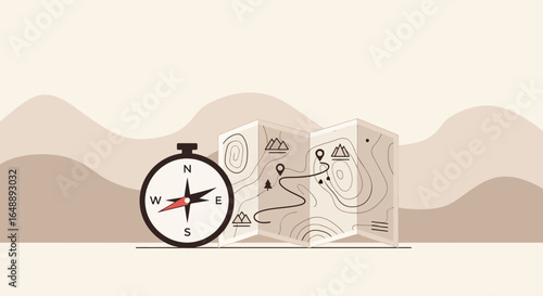 Adventure Awaits Navigating Uncharted Territories With a Map and Compass