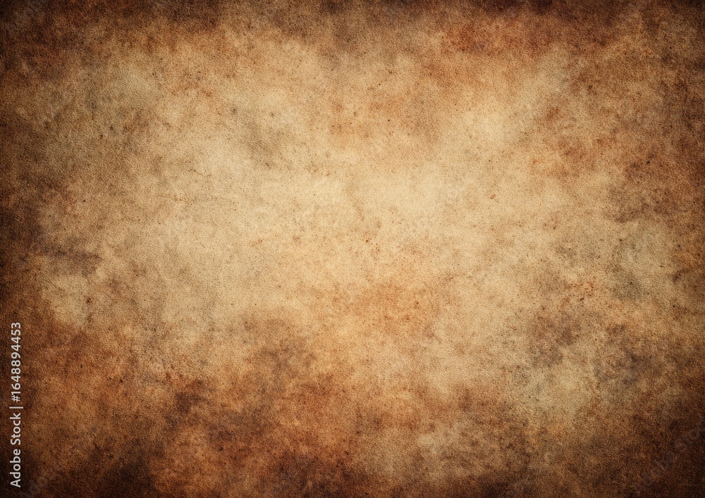 Obraz premium Aged paper texture, warm brown tones