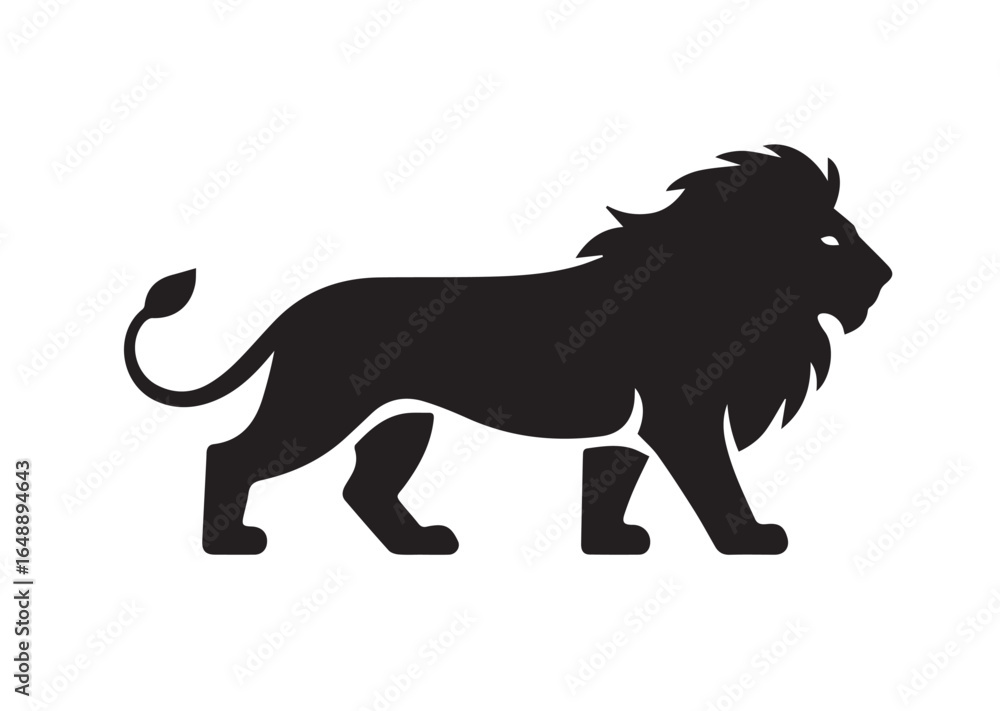 Obraz premium Lion vector illustration