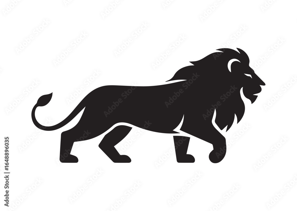 Obraz premium Lion vector illustration