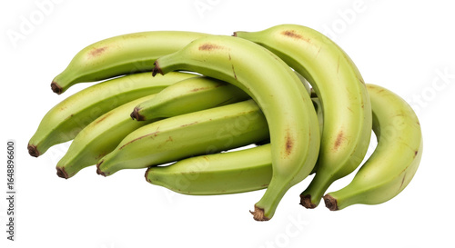 Tableau sur toile Isolated Green Plantains