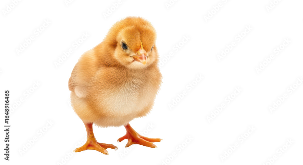 Fototapeta premium Isolated Yellow Chick