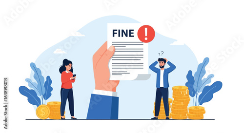 Receiving a Fine Notice and the Consequences