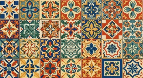 Digital wall tiles design damask moroccan pattern for wall interior ceramic wall tile background texture