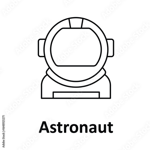 Astronaut Vector icon which can easily modify or edit