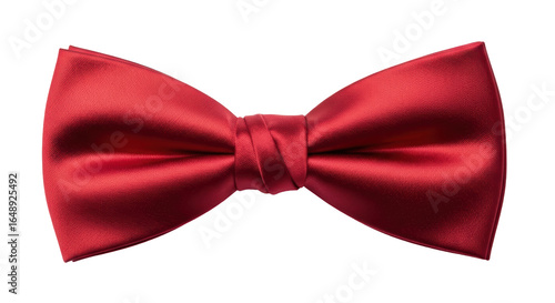 Fotografie Isolated Red Bow Tie