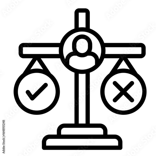 Ethical Choice  Icon Element For Design