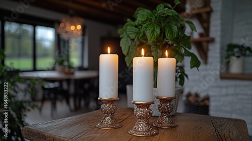 christmas table setting