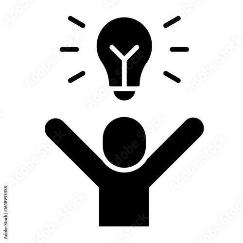 Innovation Spark  Icon Element For Design