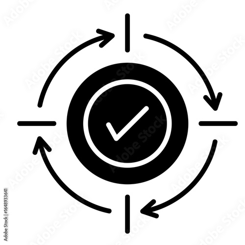Positive Impact  Icon Element For Design