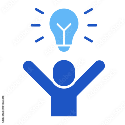 Innovation Spark  Icon Element For Design