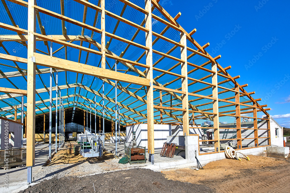 Fototapeta premium hallenbau