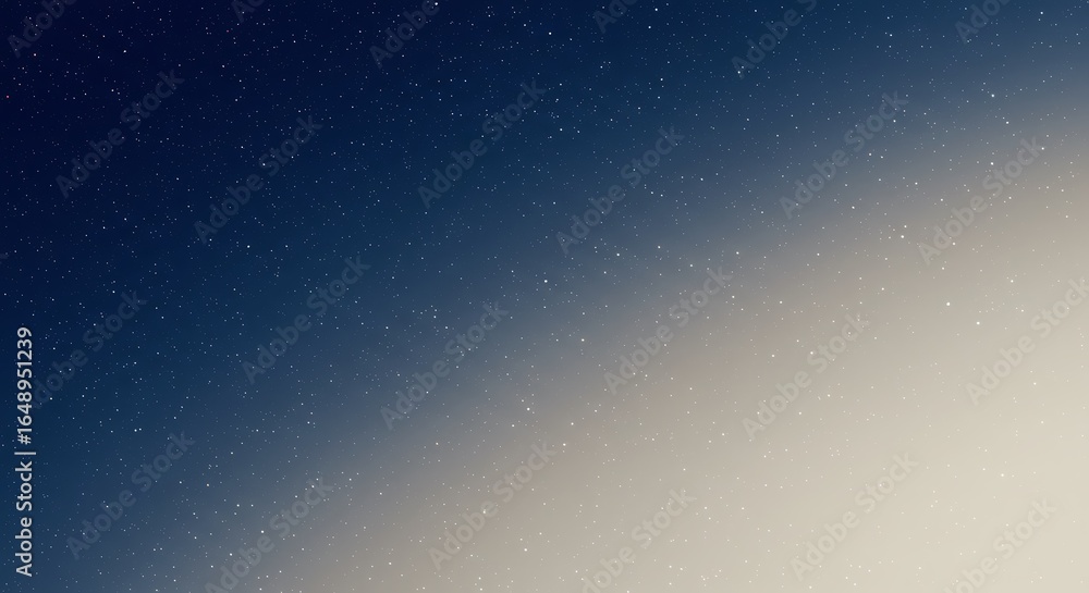 Fototapeta premium Gradient of Deep Blue to Light Beige Abstract Design for Elegant Backgrounds and Minimalist Art