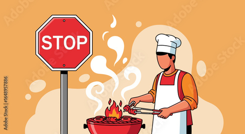 Culinary Restrictions: The Chef, The Grill, And The Stop Sign Metaphor
