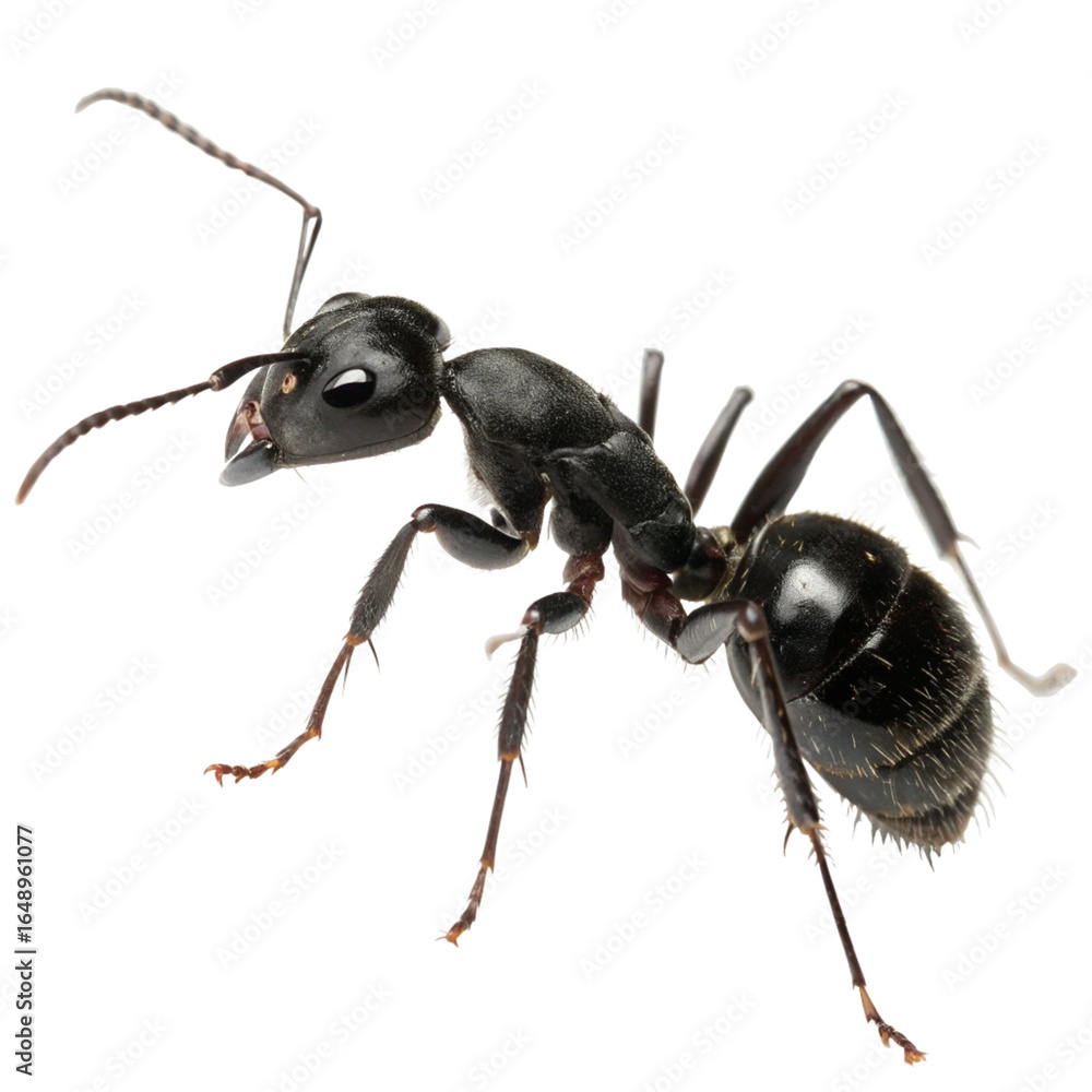 Fototapeta premium ant isolated on white background