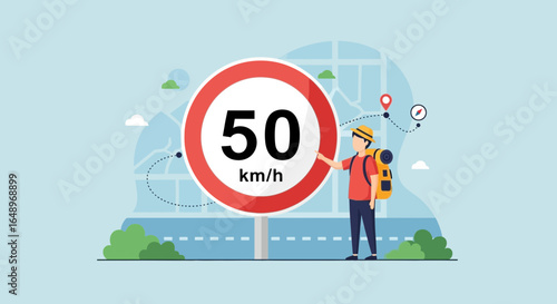 Enjoying Road Trip While Observing Speed Limits For Safe Travel Journey