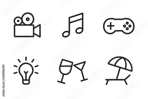 Fun activities for leisure time with games, music, and relaxing vibes by the beach