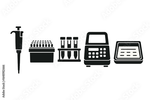 Medical laboratory tools for sample analysis and processing in research environment