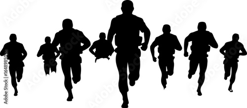 Tactical Shadows: Soldier Silhouettes in Action" vector grpahcis