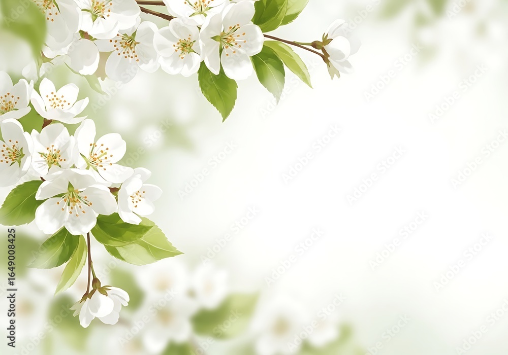 Obraz premium Delicate Spring Blossoms in Soft Focus