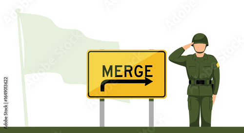 Merger Announcement A Soldier's Salute To New Strategic Alliances And Consolidations