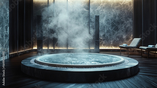 The hot tubs in modern bathhouses