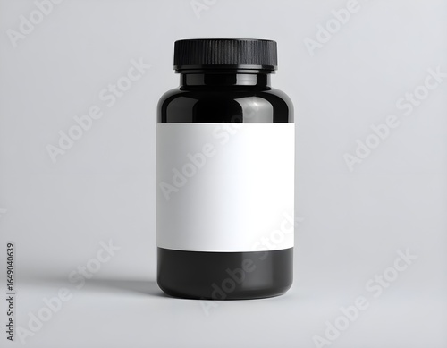 white medicine bottle