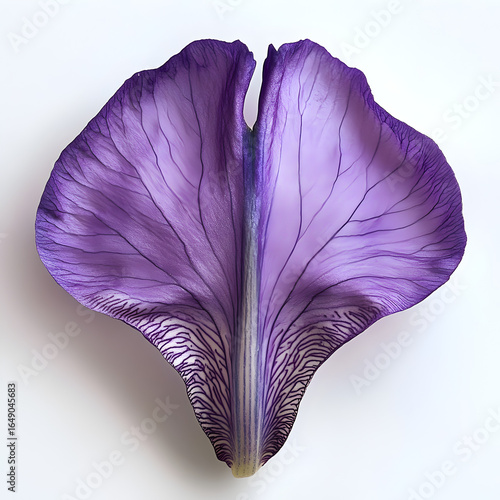 purple iris flower