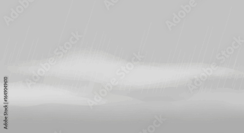 Rainy Day Background With Overcast Sky And Subtle Falling Rain Texture