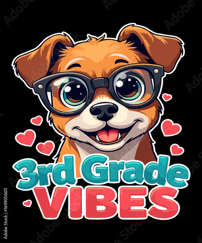 Dog back to school design for teacher and students who love dogs and surprise your classroom in your first day of school, Perfect Gift Idea for Boys Girls Teachers dog lovers, and owners to celebrate 