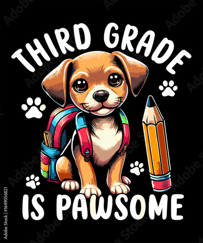 Dog back to school design for teacher and students who love dogs and surprise your classroom in your first day of school, Perfect Gift Idea for Boys Girls Teachers dog lovers, and owners to celebrate 