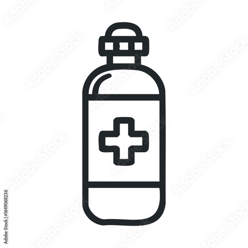 Medical oxygen cylinder for emergency use in healthcare settings