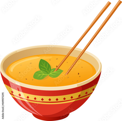 bowl of vegetable soup