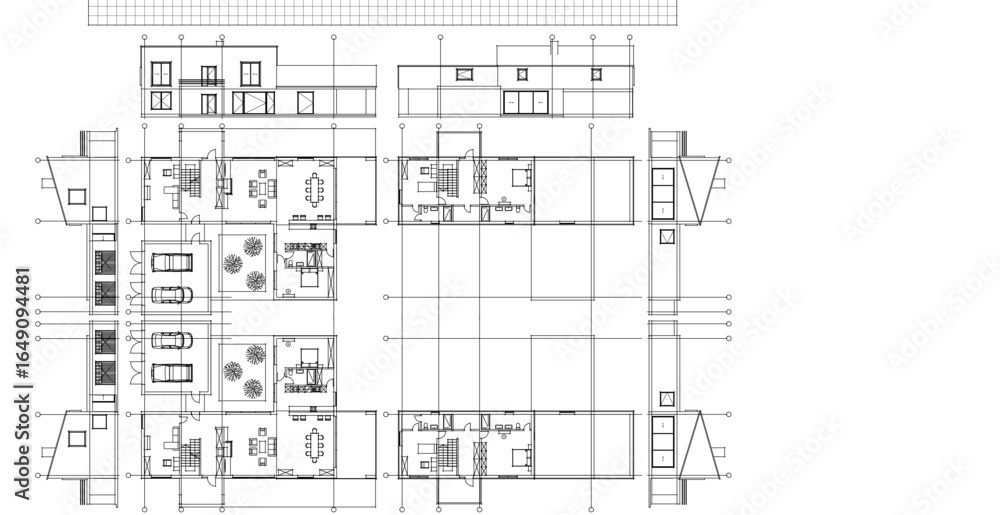 residential building plan concept draft project residential building plan concept draft project