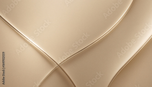 Ivory and Champagne Gold Minimal Abstract – Premium Presentation Background