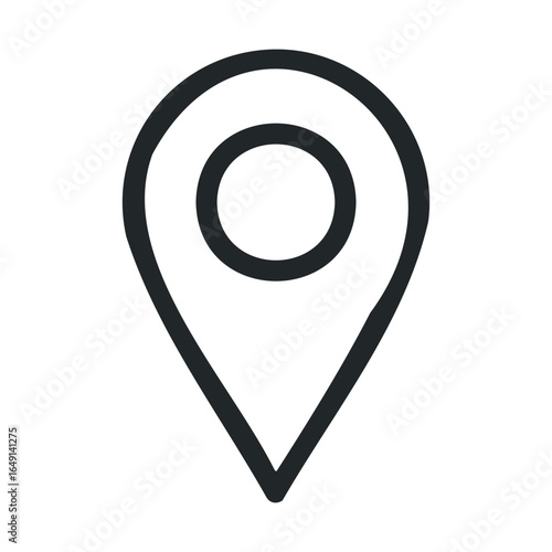 Location marker icon for navigation and mapping applications Free Download Location marker icon for navigation and mapping applications - GFXLoad