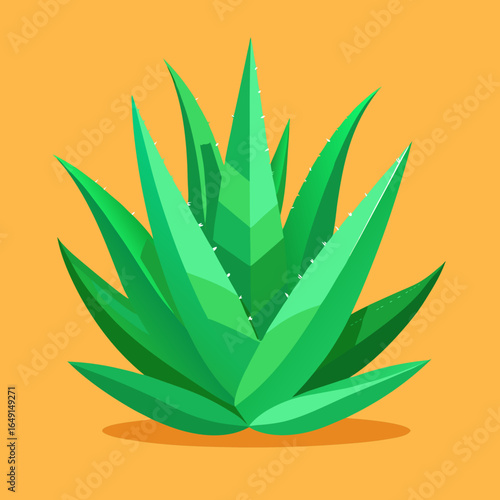 vector illustration of a pineapple