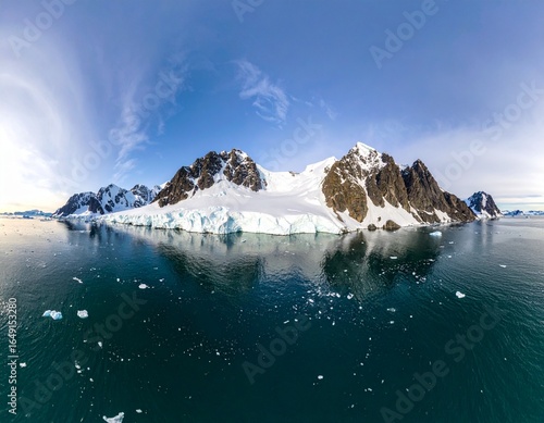 Icy Fjord Panorama