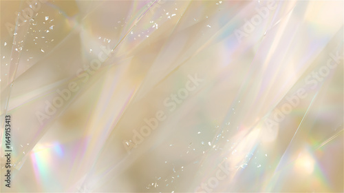 ホワイトゴールドのプリズム背景