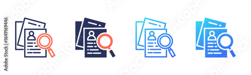 Findings icon sheet multi style collection